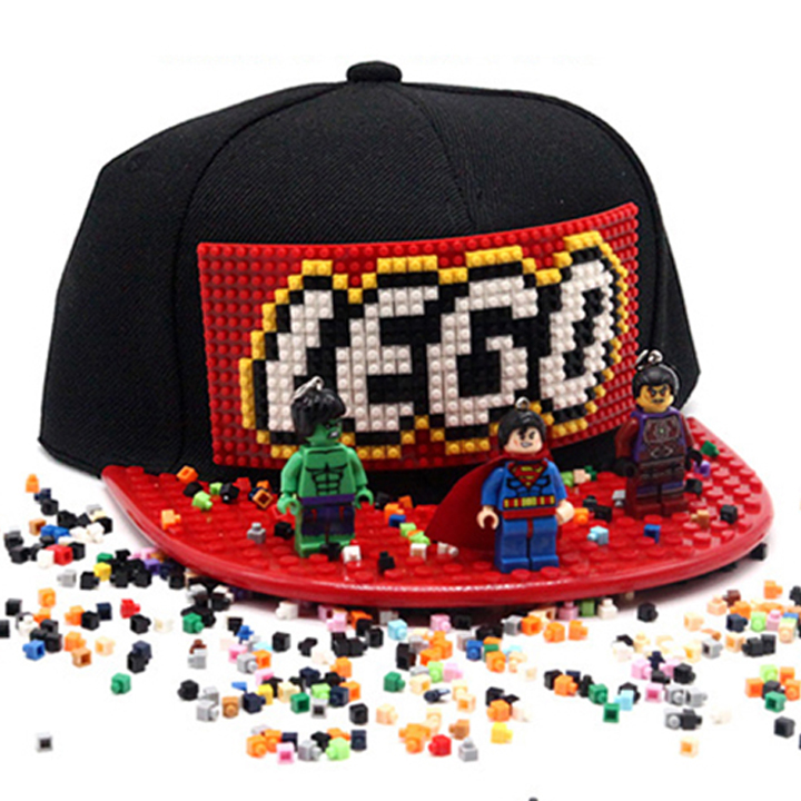 lego brick cap